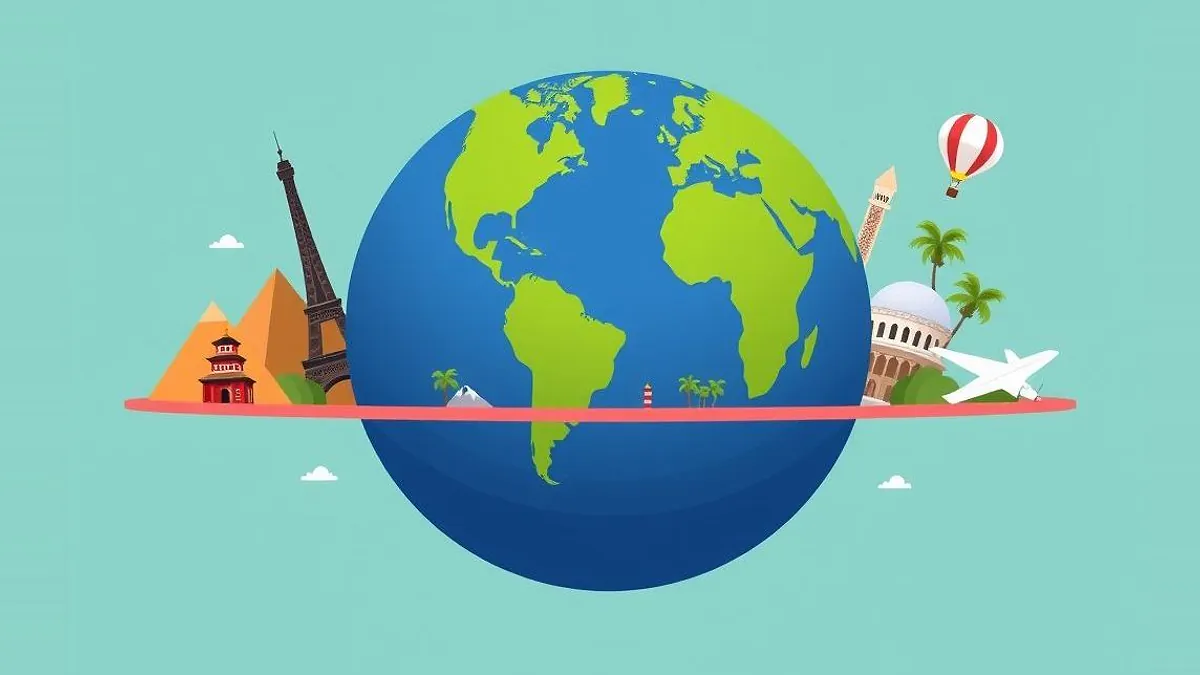 Around the World - Jeopardy trivia quiz pack cover